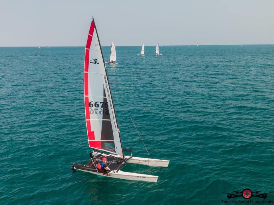 James West on Hobie 17 6676