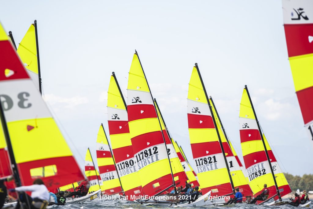 Hobie Multieuropeans Hobie 16 Gold Fleet Day 1. 128