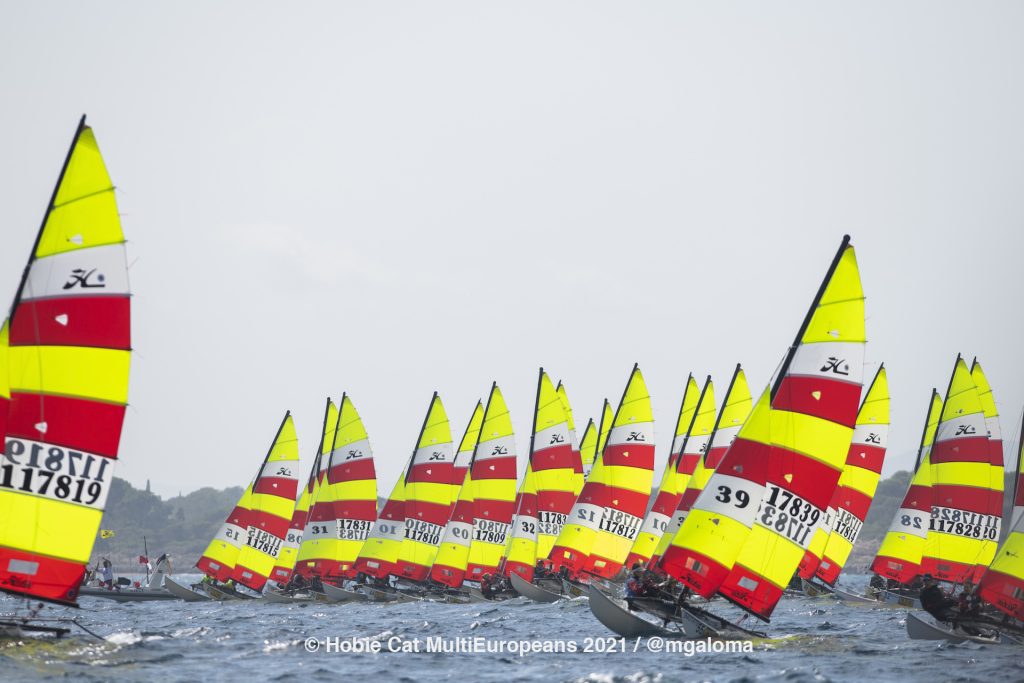 Hobie Multieuropeans Hobie 16 Gold Fleet Final Day . 130
